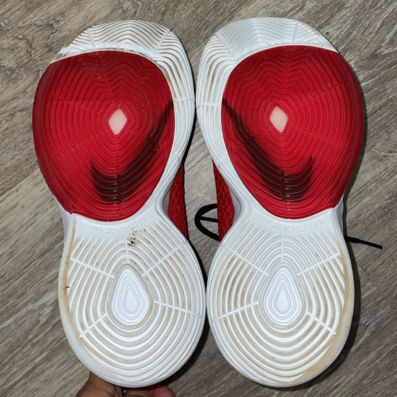 EUC Men’s Nike Zoom Rize BQ5468-600 University Red Basketball Shoes US 7 - Picture 7 of 9